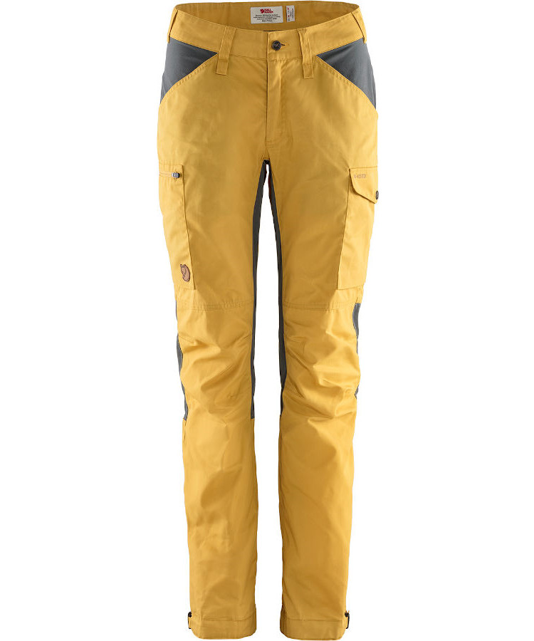Ochre/Super Gre Fjallraven Kaipak Bukser Curved Ochre Super Grey - Fjällräven Jeans - 7323450600440