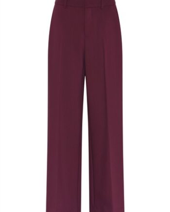 Bordeaux Cero Basic Bukser Dame - Cero Basic Jeans  - 5713270674813
