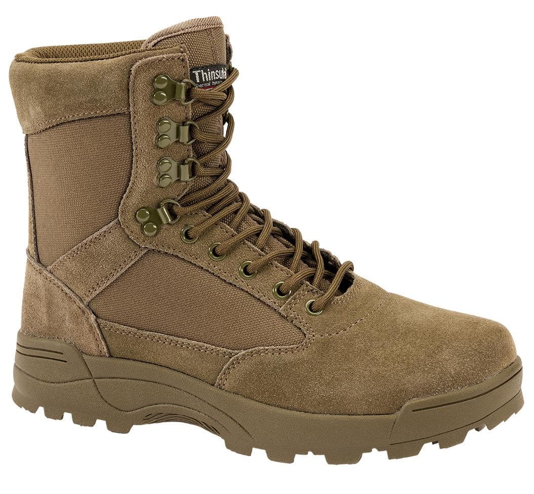 Olive Brandit Eyelet Tactical Boots - Brandit SkoSneaksers - 4051773267523