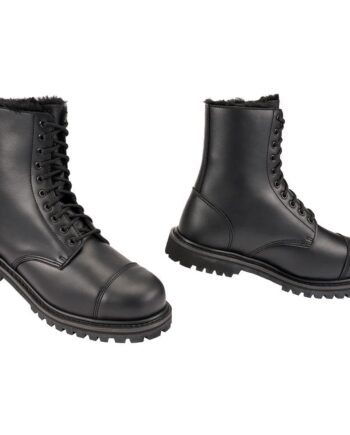 Sort Brandit Phantom Fur Liner Eyelet Boots Black - Brandit SkoSneaksers  - 4051773272053