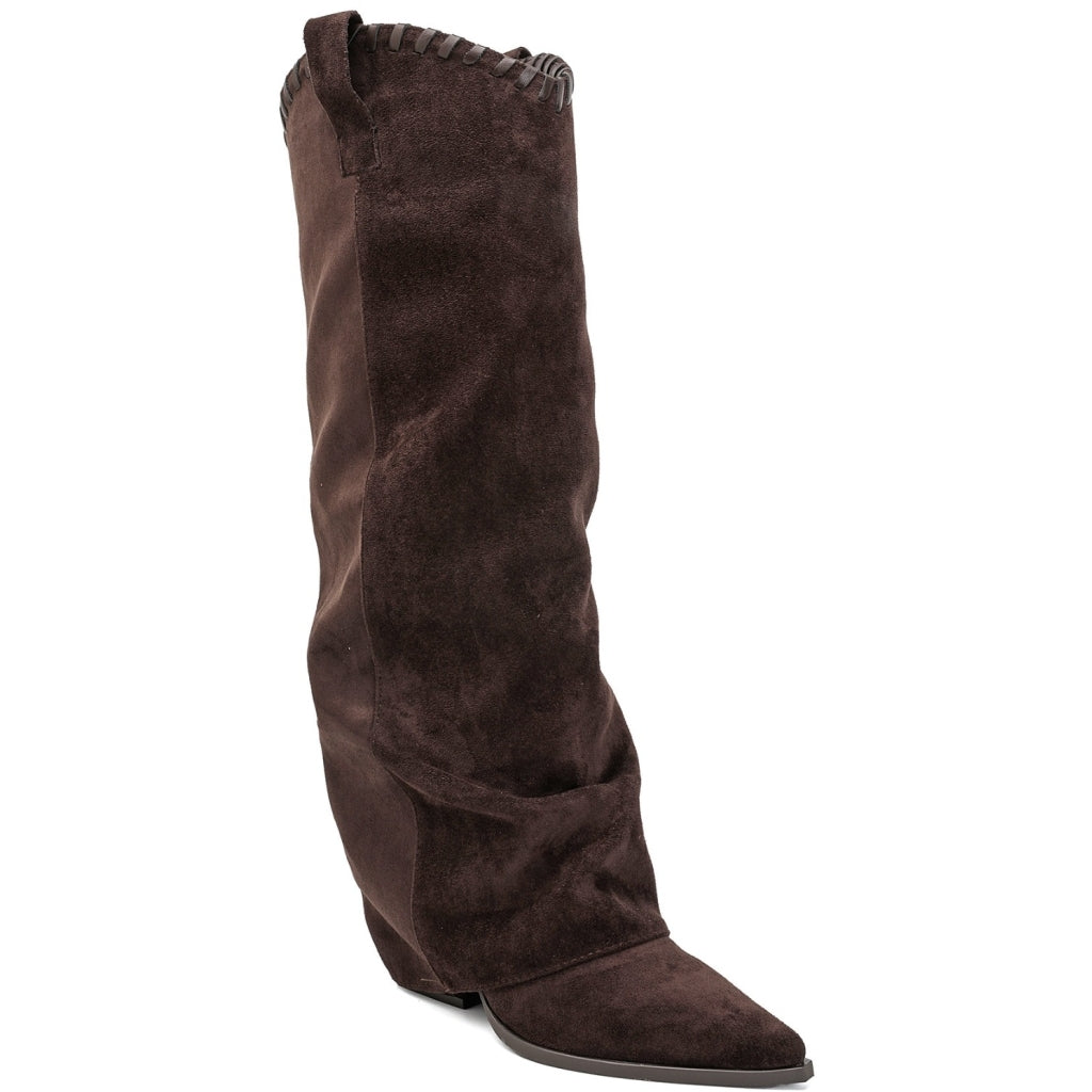Brun Anemone Dame Støvler 2599a Brown - Shoes SkoSneaksers - 5716028048843