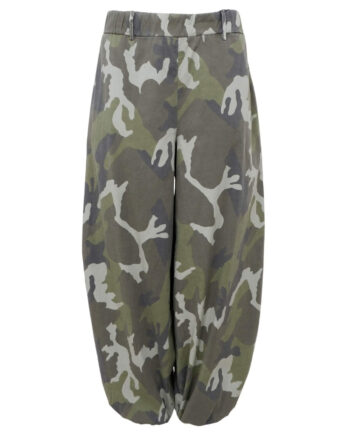 Sort Black Colour Dame Bukser Bcally Army Camouflage - Black Colour Jeans  - 5715077260770