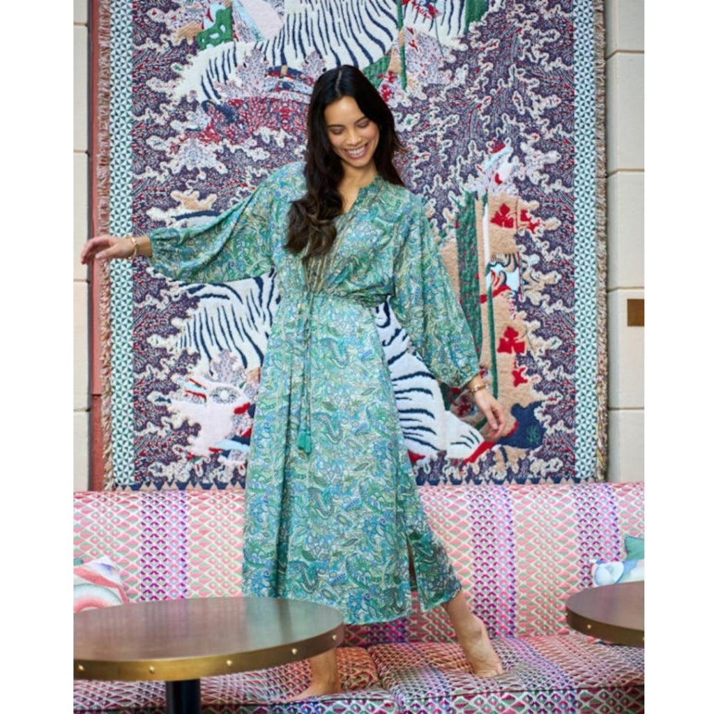 Sort Black Colour Dame Kjole Bcluna Sea Green - Black Colour Jeans - 5715077253369