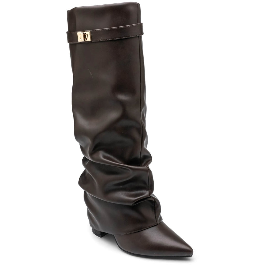 Brun Dream Dame Støvler 7665a Brown - Shoes SkoSneaksers - 5715406959269