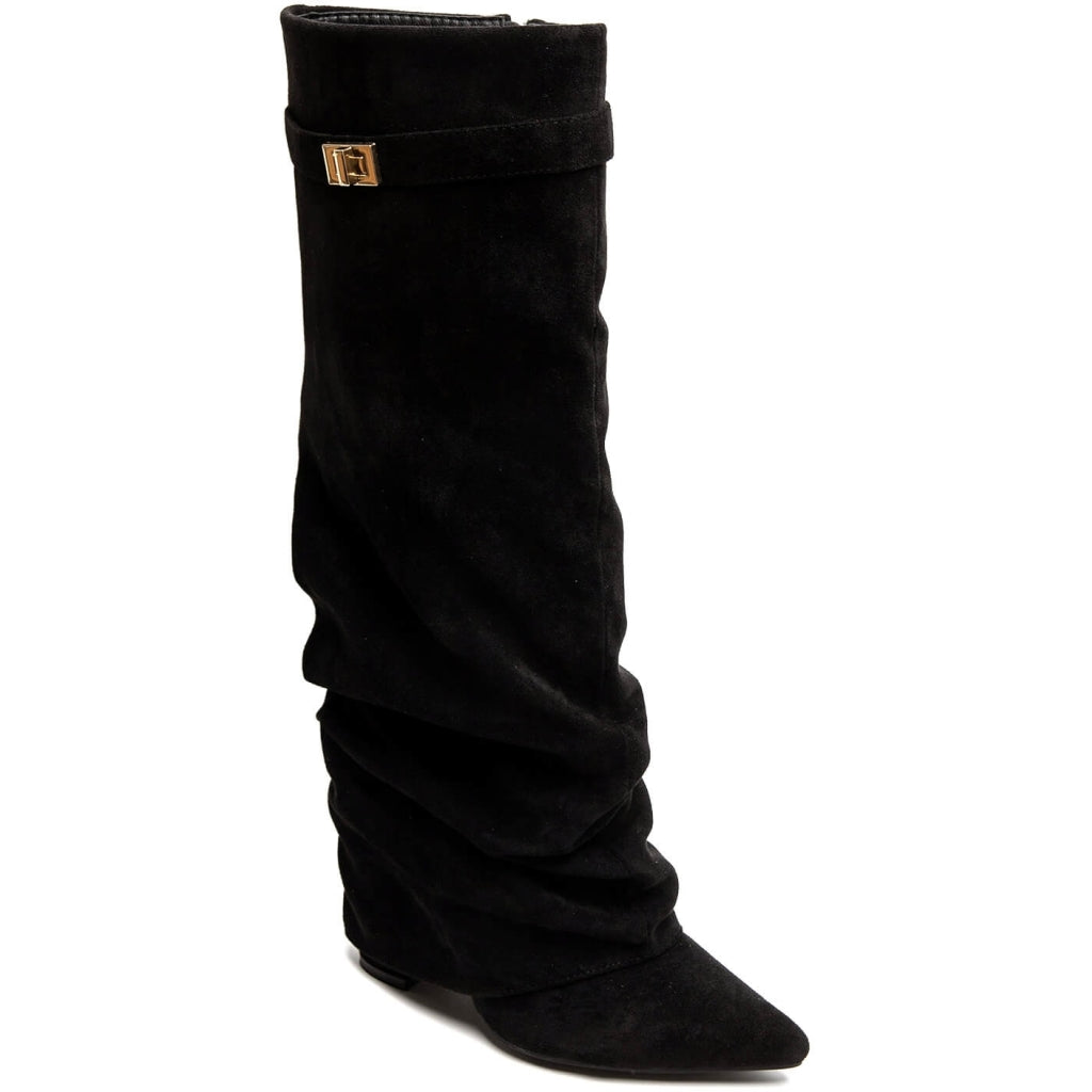 Sort Faith Dame Støvler 7665a Black - Shoes SkoSneaksers - 5715406876467