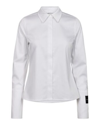 Hvid Haute Amiti French Cuff Shirt White - Shirt