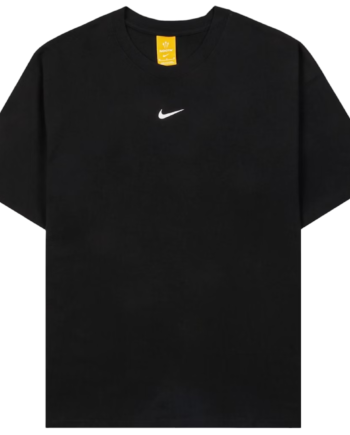 Sort Nike Nocta Shirt Black White - Nike Shirt  - 00198482043063