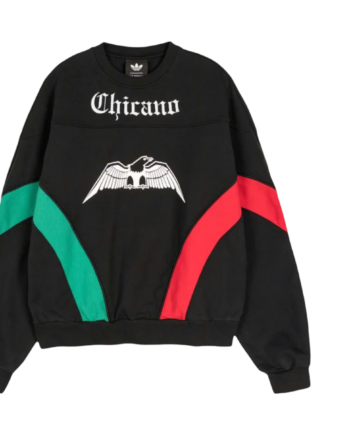 Sort Adidas Willy Chavarria Chicano Sweatee Shirt Black - Adidas Shirt  - 198323389527