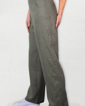 Grøn Oda HØr Bukser Oliven - Parol Jeans