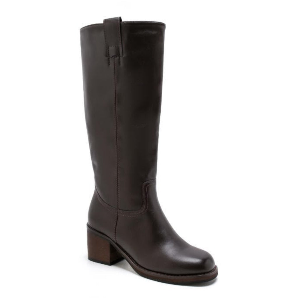 Brun Lyanna Dame Støvler Brown - Shoes SkoSneaksers - 5716028055148