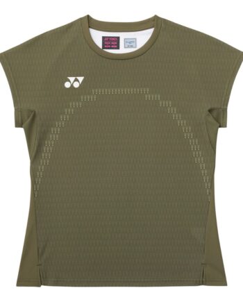 Yonex Women Crew Neck Shirt 20952 Kahki - Yonex Shirt