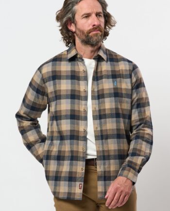 Otter Mcnohr Flannel Reg Fit Shirt - Mcs Nordic Shirt  - 5715879128704