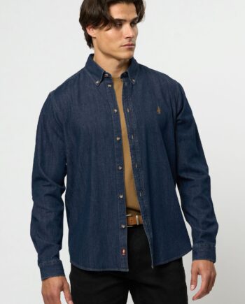 Denim Mctim Reg Fit Shirt - Not Defined Shirt  - 5715524340987