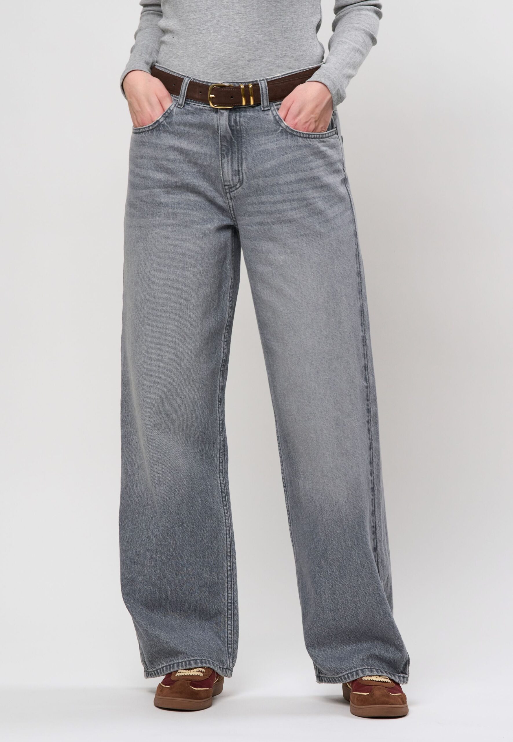 Uwlumina Wide Leg Jeans Polo Assn Danmark Kvinder W25 - Jeans - 5715879222280