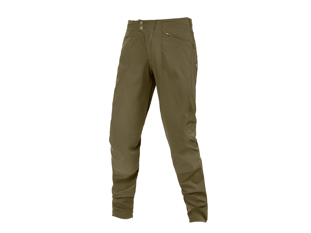 Grøn Endura Mt500 Spray Cykelbukser Tweed Green Herre - Endura Jeans - 5056578400709