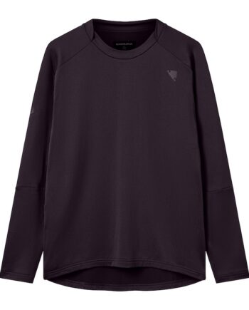 Sort Endura Alltrack Roam Fleece Sweatee Shirt Herre Str - Endura Shirt  - 5056578438665