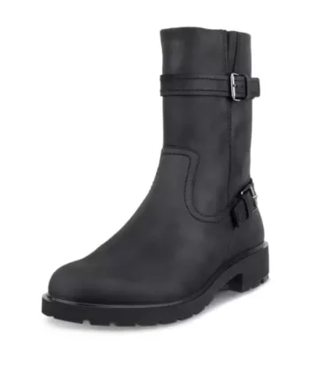 Sort Ecco Metro Vienna Biker Boot 23138302001 - Ecco SkoSneaksers  - 194892434347