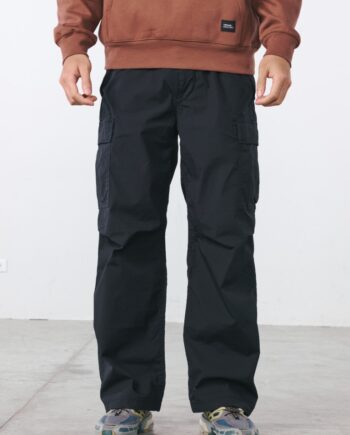 Sort Vintage Industries Edge Pants Black - Jeans  - 8718373116441