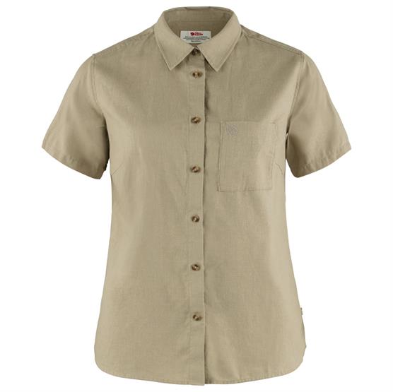 Fjallraven Vik Travel Shirt Womens Sand Stone - Fjällräven Shirt - 7323450687250