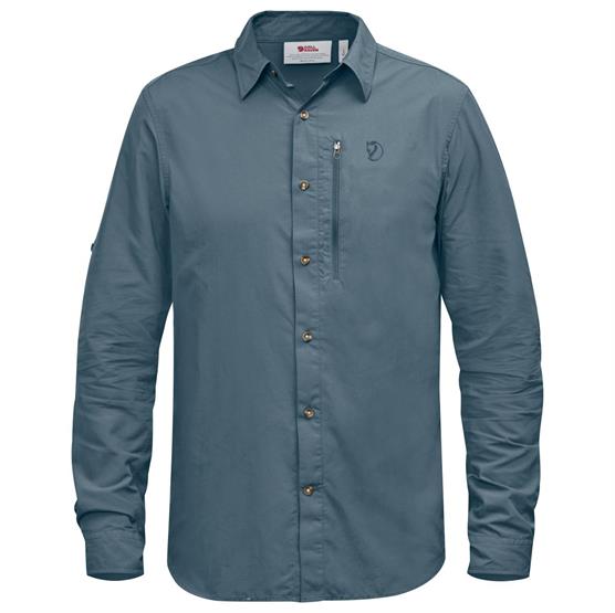 Fjallraven Abisko Hike Shirt Mens Dusk - Fjällräven Shirt - 7323450509972