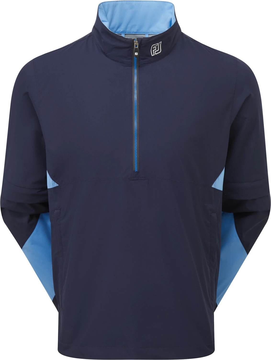 Navy/Mid Blue Footjoy Hydrolite Rain Shirt Herre Regnjakke Navy Mid Blue Str - Footjoy Shirt  - 0198929429689