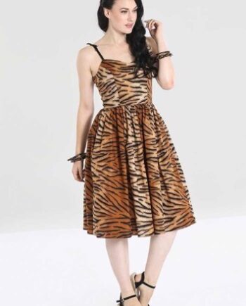 Kjole Tora Tiger Dress - Jeans
