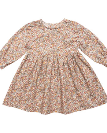 Hvid Huttelihut Liberty Dress Ava - Huttelihut Jeans  - 8657974329679