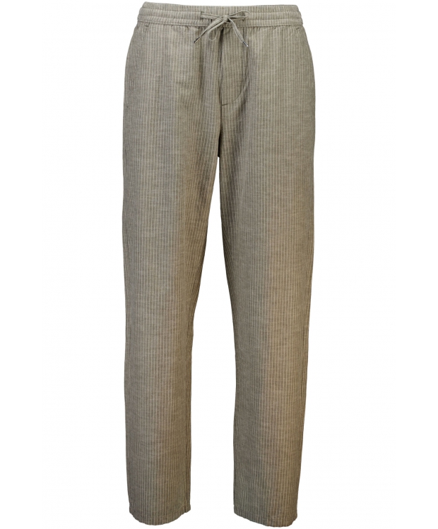 Lindberg Bukser Med Vævet Stribemønster Khaki Til Herre - Lindbergh Jeans