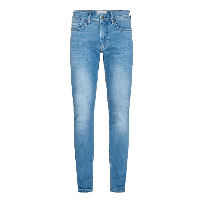 Lysblå Super Stretch Jeans Fitted Fit - Sunwill Jeans - 5713624646541