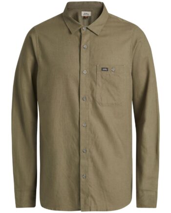 Grøn Lundhags Ekren Solid Shirt Skjorte Herre - Lundhags Shirt  - 7045952823201