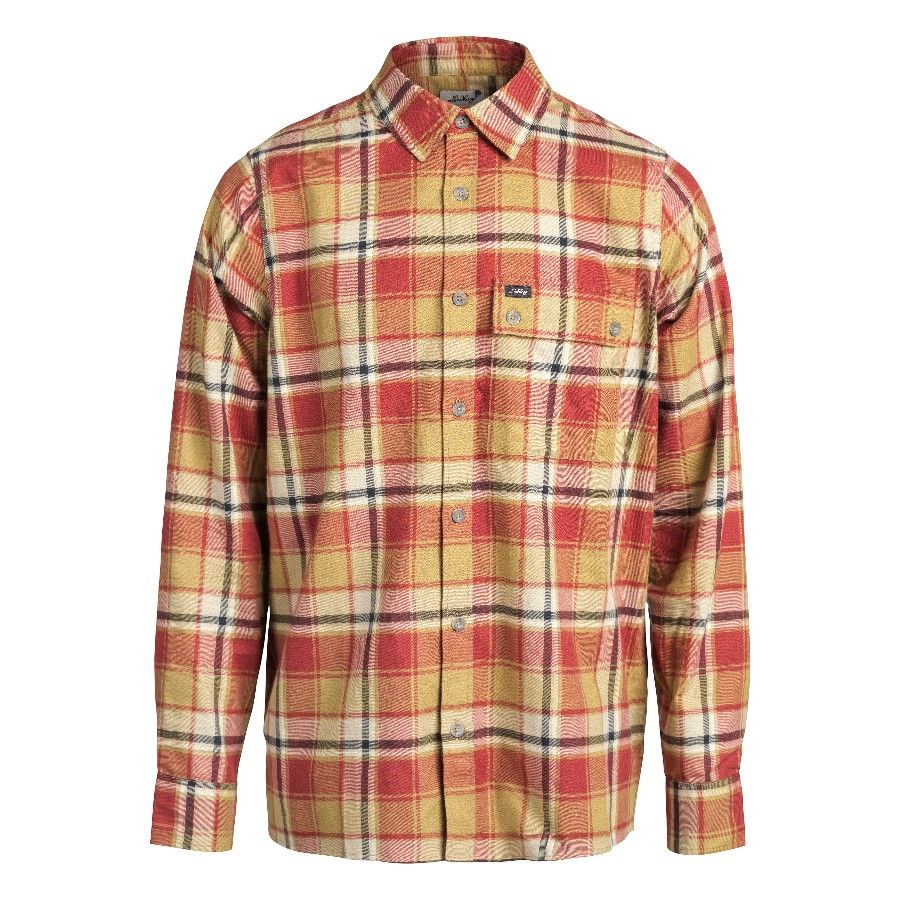 Rosewood Lundhags Plaid Jarpen Flannel Shirt Skjorte - Lundhags Shirt - 7045953277225