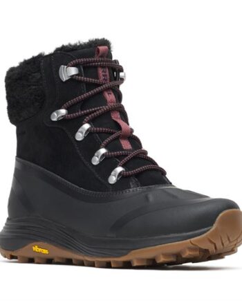 Sort Merrell Womens Siren Thermo Lace Black - Merrell SkoSneaksers