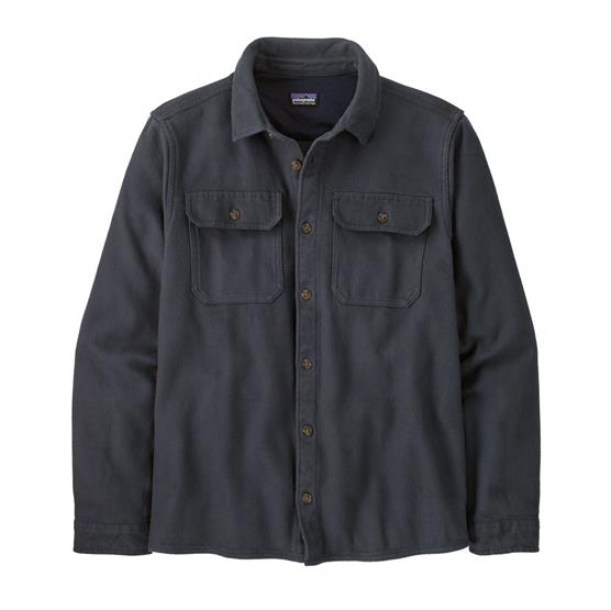 Patagonia Mens Fjord Loft Shirt Smolder Blue - Patagonia Shirt - 196924479364