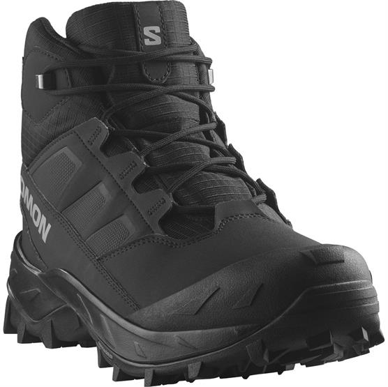 Sort Salomon Crosstrak Mens Black Black - Salomon SkoSneaksers - 195751785617