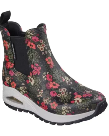 Sort Skechers Women Uno Rugged Dancing 177183 Bkmt - Skechers SkoSneaksers  - 199025165709