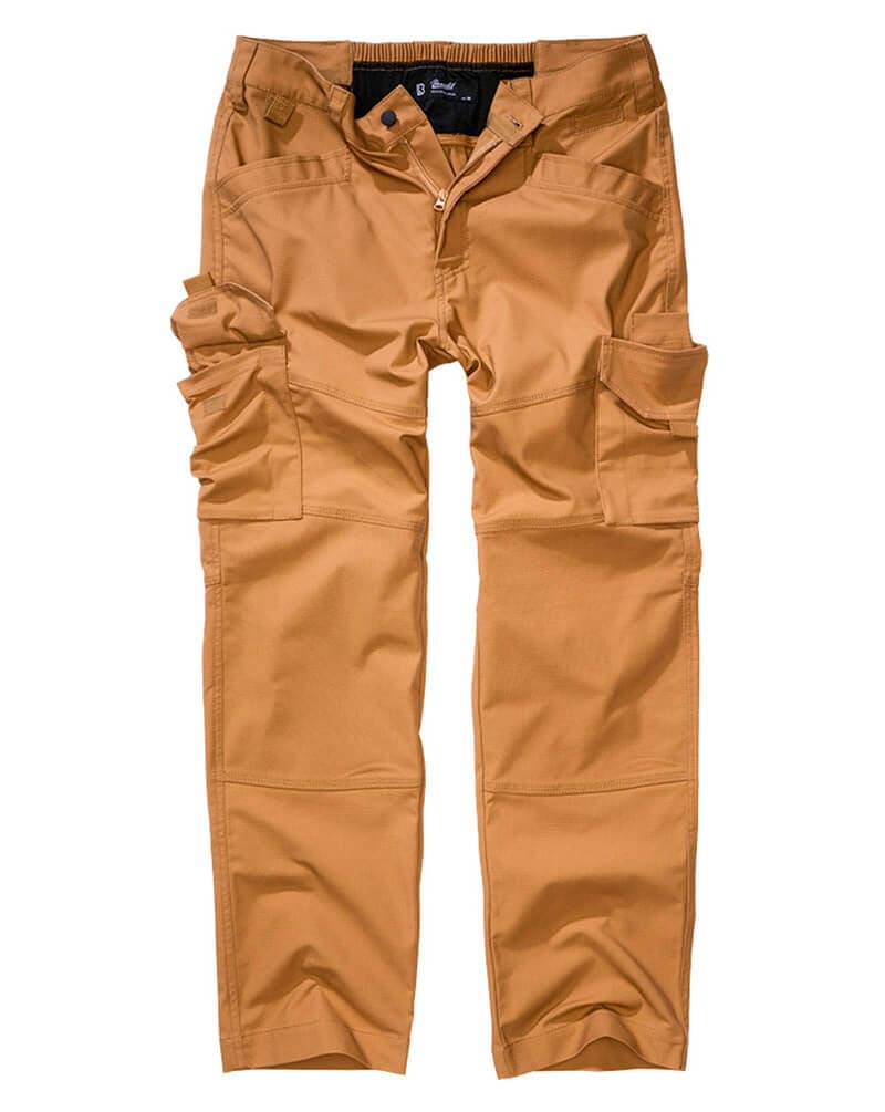 Camel Brandit Taktiske Ripstop Cargobukser - Brandit Jeans  - 4051773226735