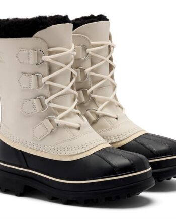 Sort Sorel Caribou Womens Chalk Black - Sorel SkoSneaksers  - 199644057799