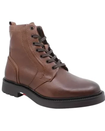 COGNAC Tommy Hilfiger Comfort Lwt Lth Boot Fm0fm05183 Gvi - Tommy Hilfiger SkoSneaksers  - 8720637420065