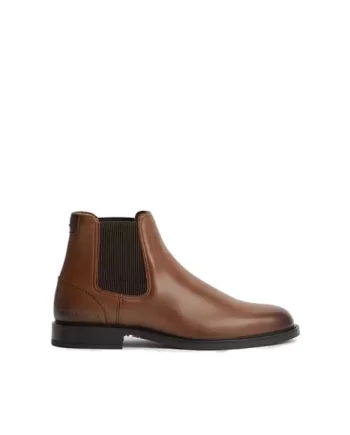 WINTER COGNAC Tommy Hilfiger Corporate Dressy Lth Chelsea Fm0fm05935gvi - Tommy Hilfiger SkoSneaksers  - 8721441654653