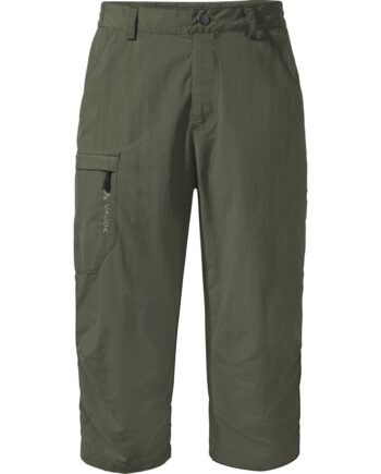 Grøn Vaude Farley Capri Pants Vandrebukser Herre - Vaude Jeans  - 4062218489950