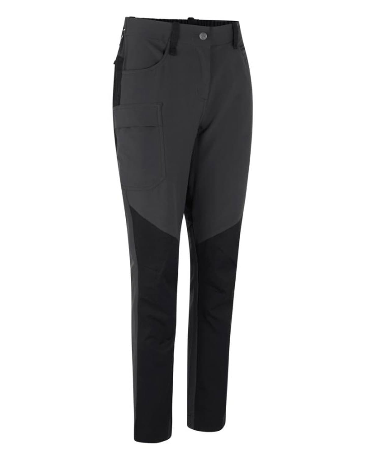 Grey Hybrid Stretch Bukser Dame Grå - Id Jeans  - 5709245985954