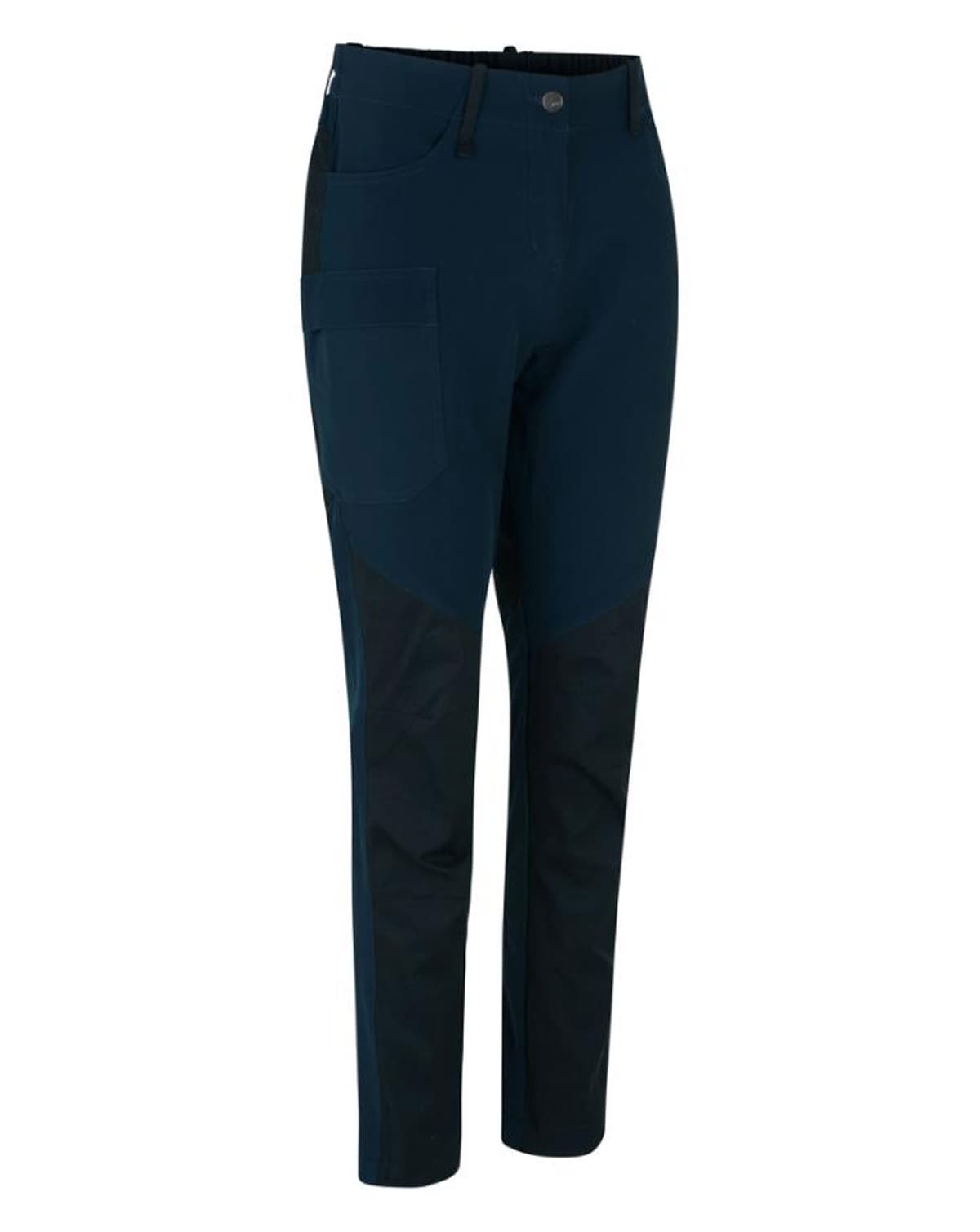 Navy Hybrid Stretch Bukser Dame - Id Jeans  - 5709245986135