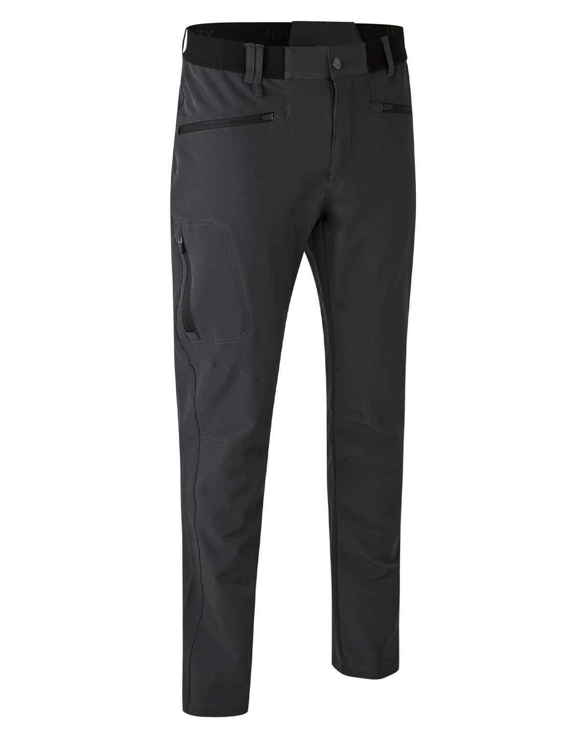 Grey Core Stretch Bukser Grå - Id Jeans  - 5708302043736
