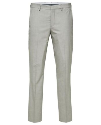 Hvid Slhslim Mazelogan Sand Struc - Selected Jeans  - 5715093831343