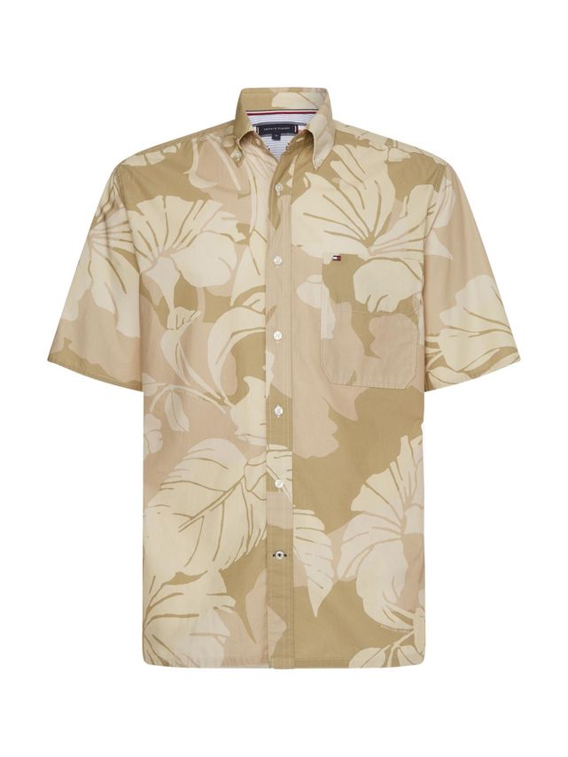 M Casual Floral Ca O Prt Shirt - Tommy Hilfiger Shirt  - 8720117108414