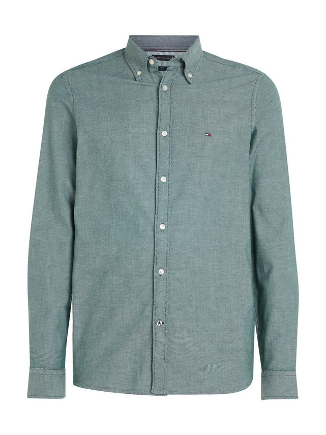 M Flex Natural Soft Dobby Shirt - Tommy Hilfiger Shirt  - 8720642616934