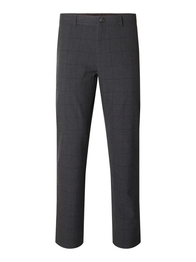Grå Slhslim Robert Des Flex 175 Pants - Selected Jeans  - 5715426452733