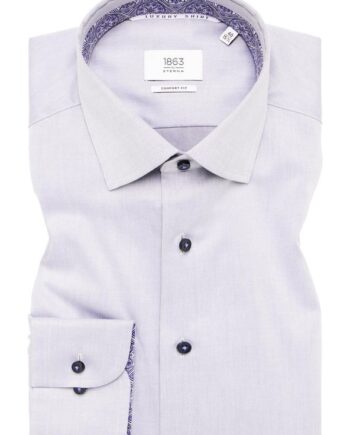 Grå Shirt 8224 E69k - Eterna Shirt  - 4067159468590