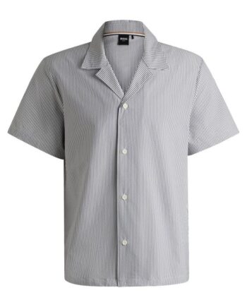 S Velvetfi H Hirt 10271193 - Boss Black Shirt  - 4063546399454