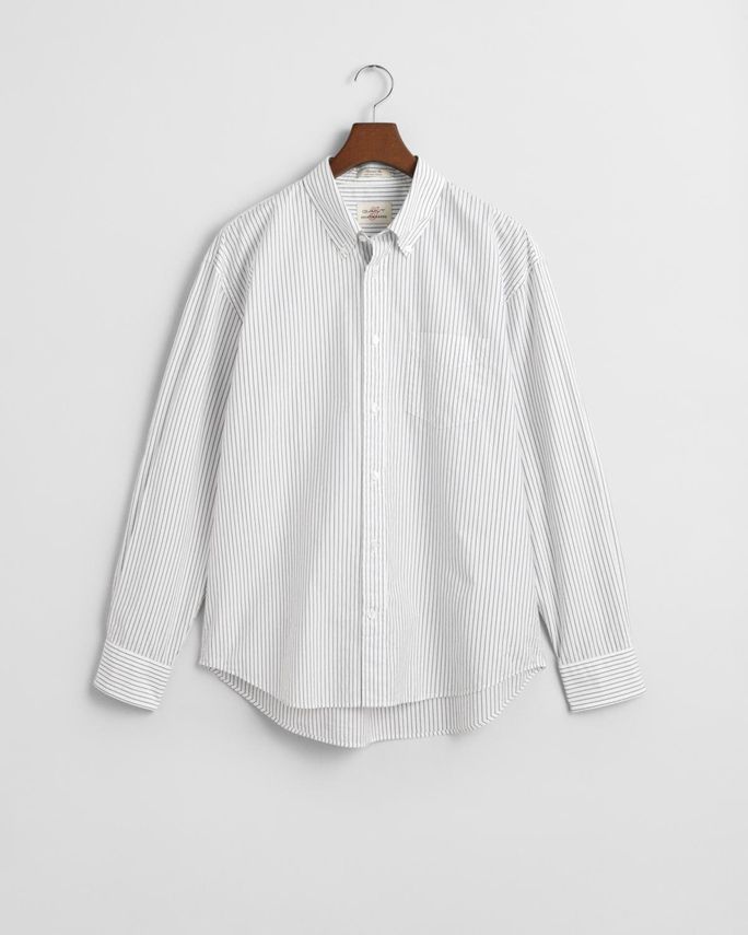 L Re Heritage Pop In Stripe Shirt - Gant Shirt  - 7325707777943
